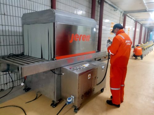 低溫環境靜電消毒技術 煙臺建國內首個靜電消毒冷鏈食品集中監管專倉與餐飲器具集中消毒服務